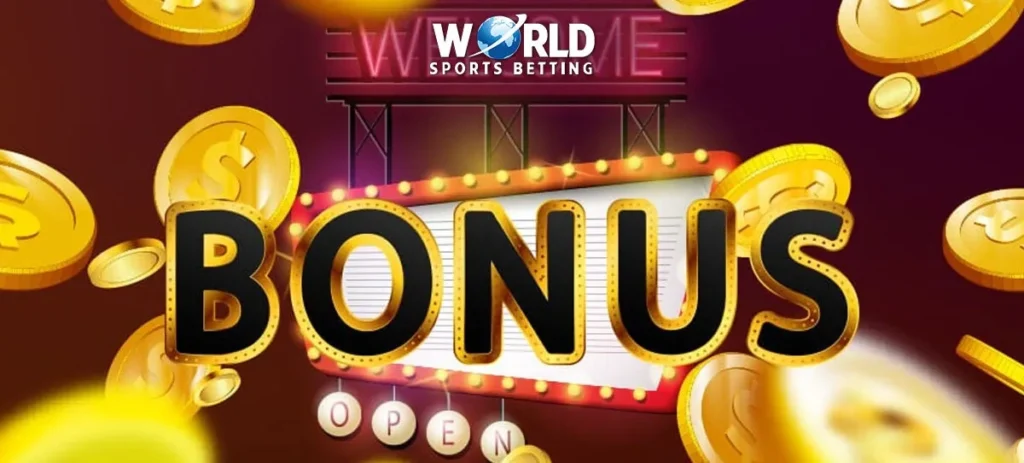 world sports betting sign up bonus banner